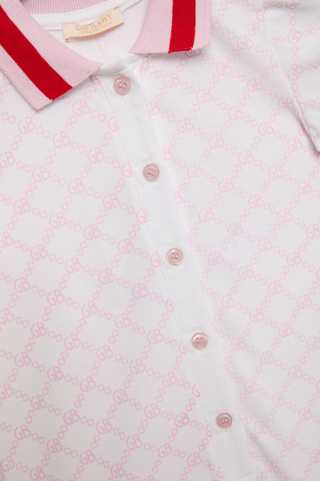 Baby Girl Patterned Overall