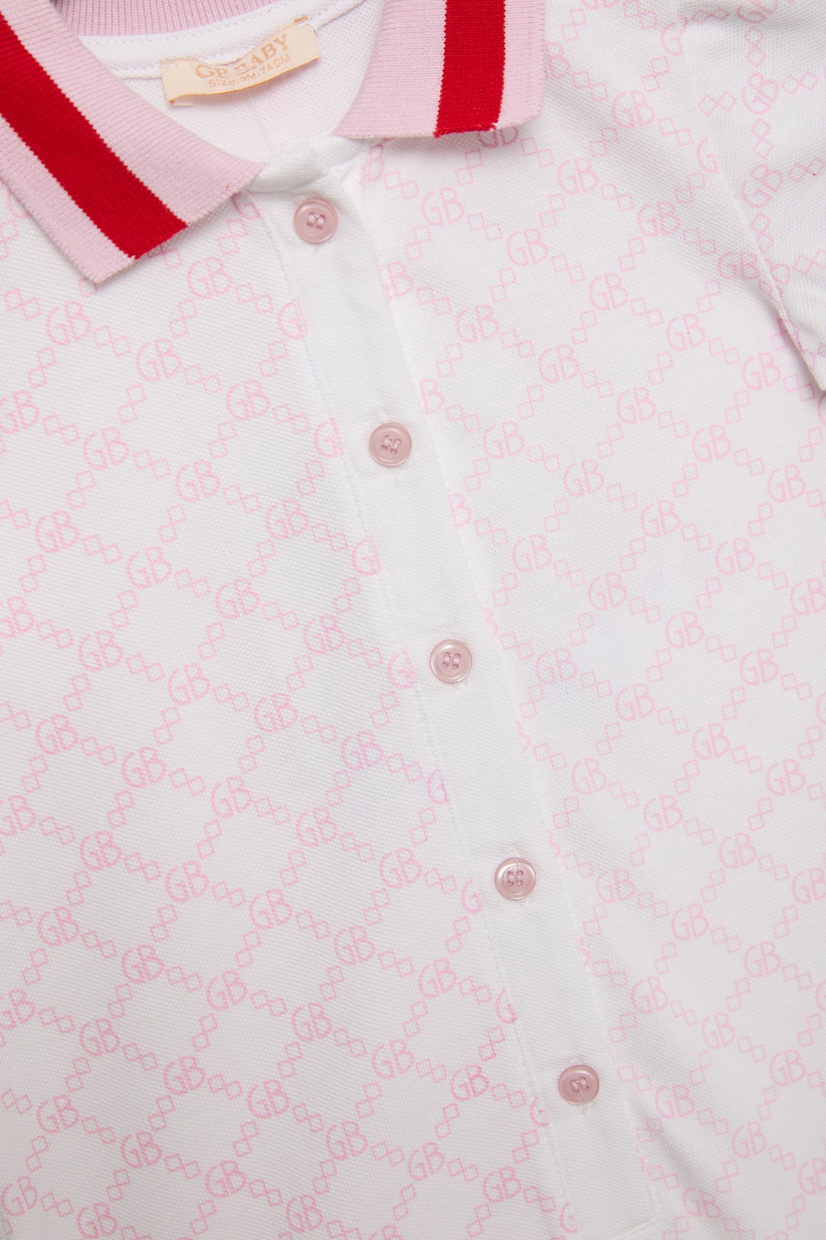 Baby Girl Patterned Overall