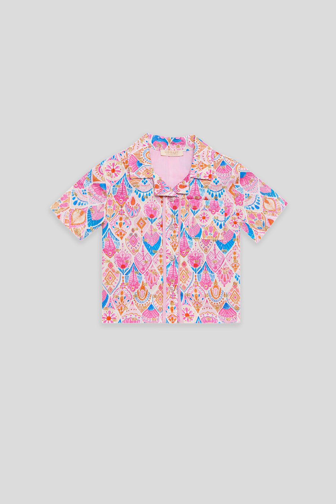 Baby Girl Patterned Shirt
