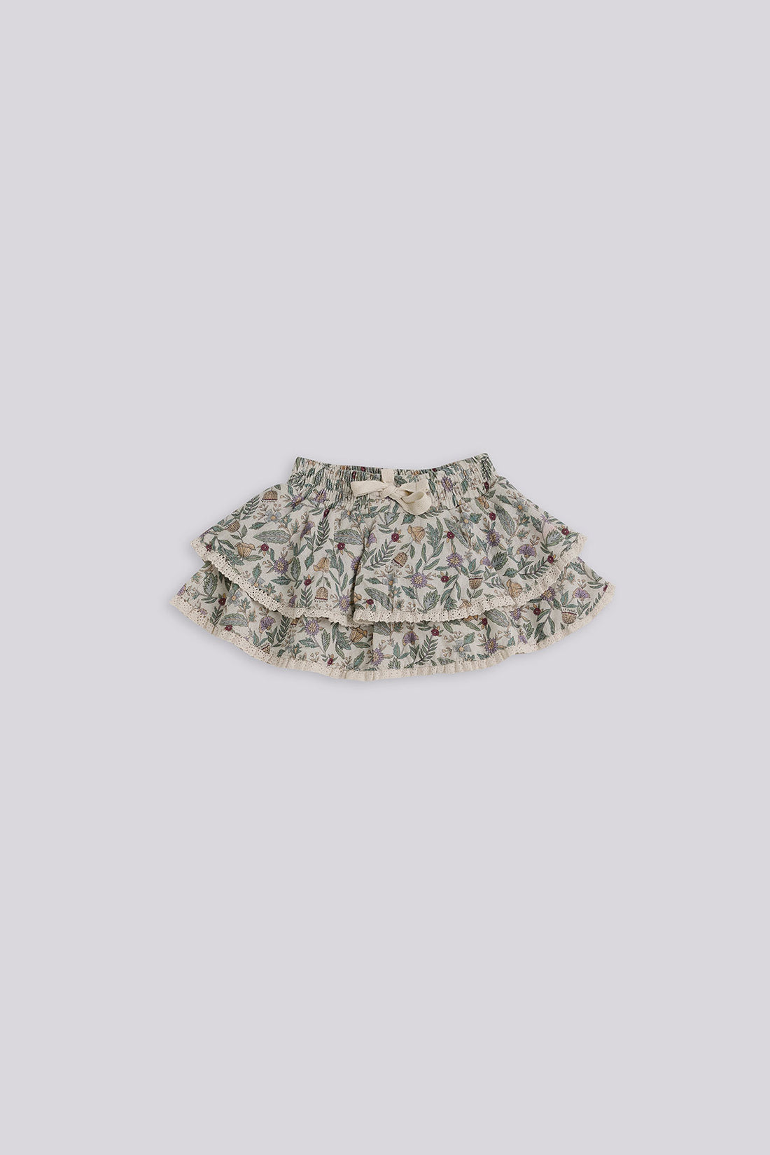 Baby Girl Patterned Shorts