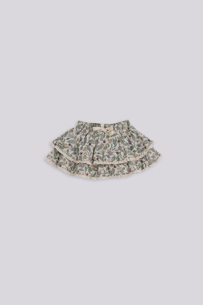 Baby Girl Patterned Shorts