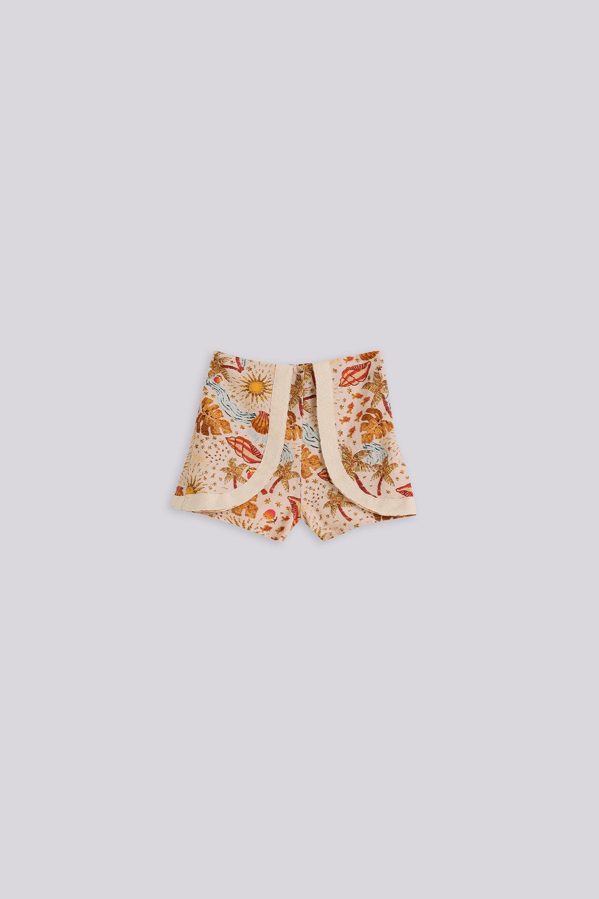 Baby Girl Patterned Shorts