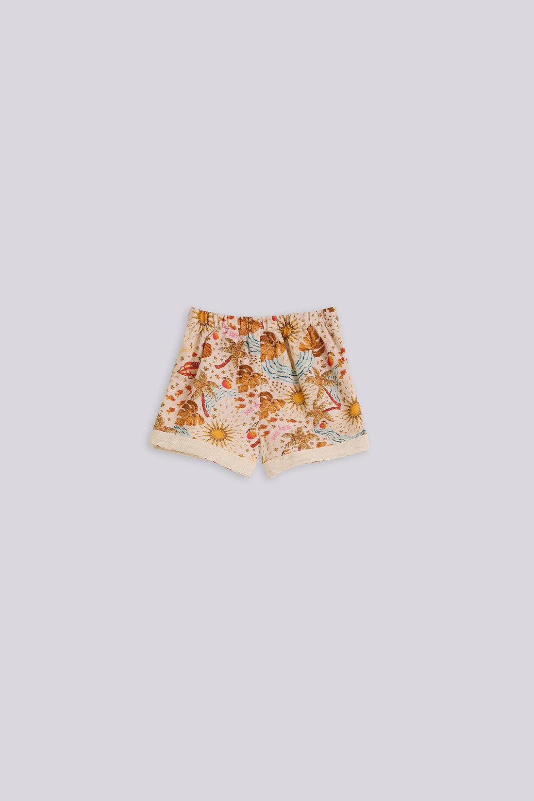Baby Girl Patterned Shorts