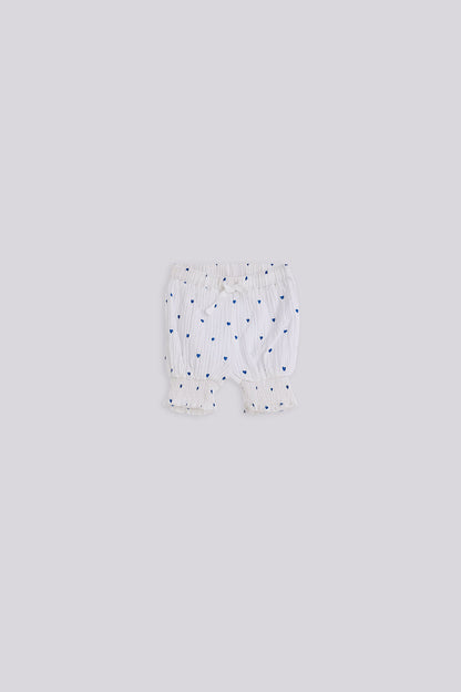 Baby Girl Patterned Shorts