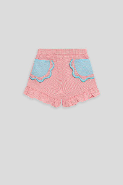 Baby Girl Patterned Shorts