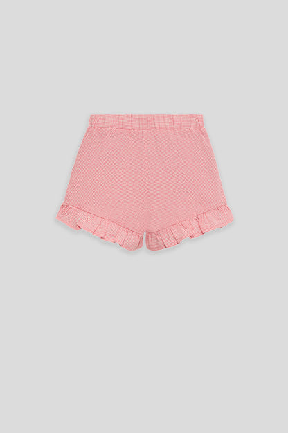Baby Girl Patterned Shorts