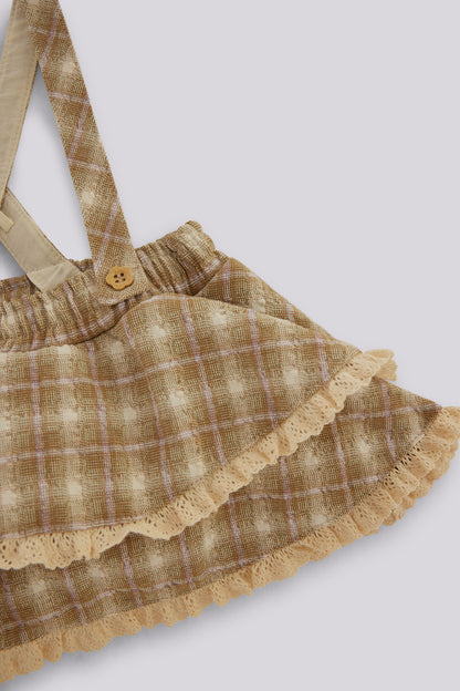 Baby Girl Patterned Skirt