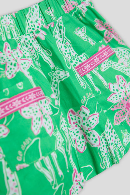 Baby Girl Patterned Skirt