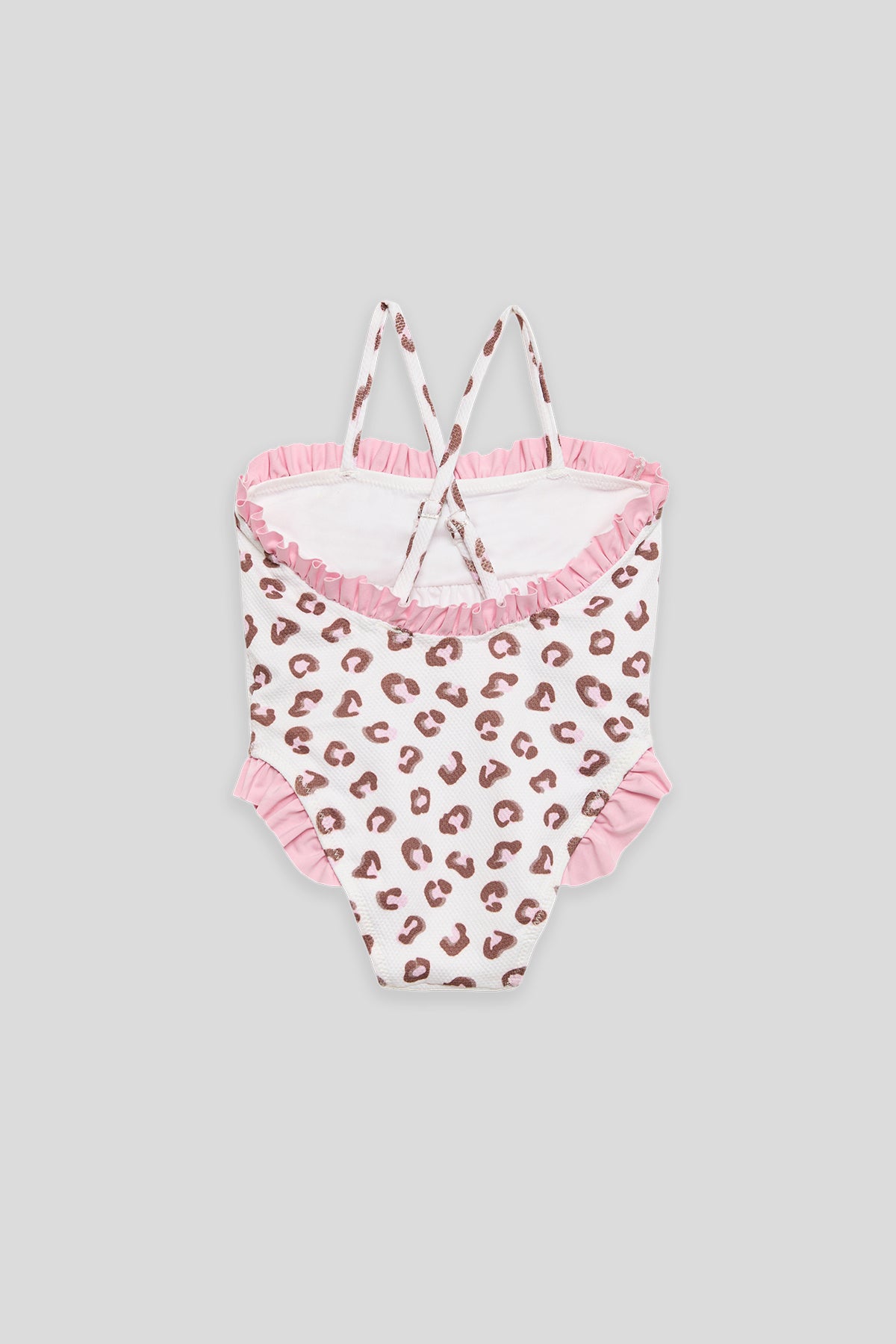 Baby Girl Patterned Swimsuit