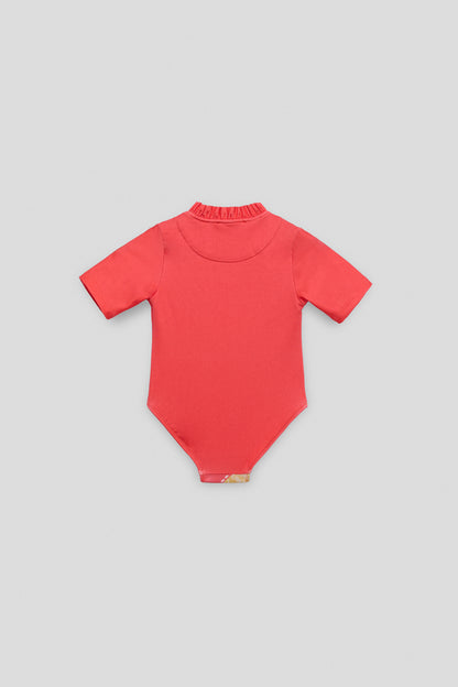 Baby Girl Patterned Swimsuit