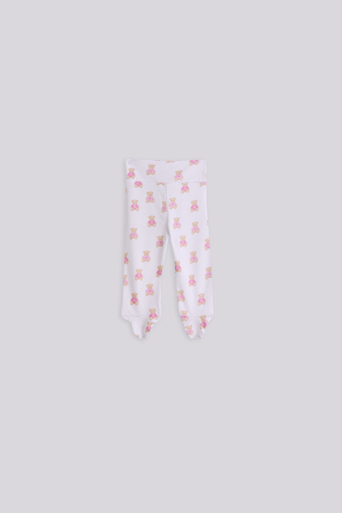 Baby Girl Patterned Tracksuit Bottom