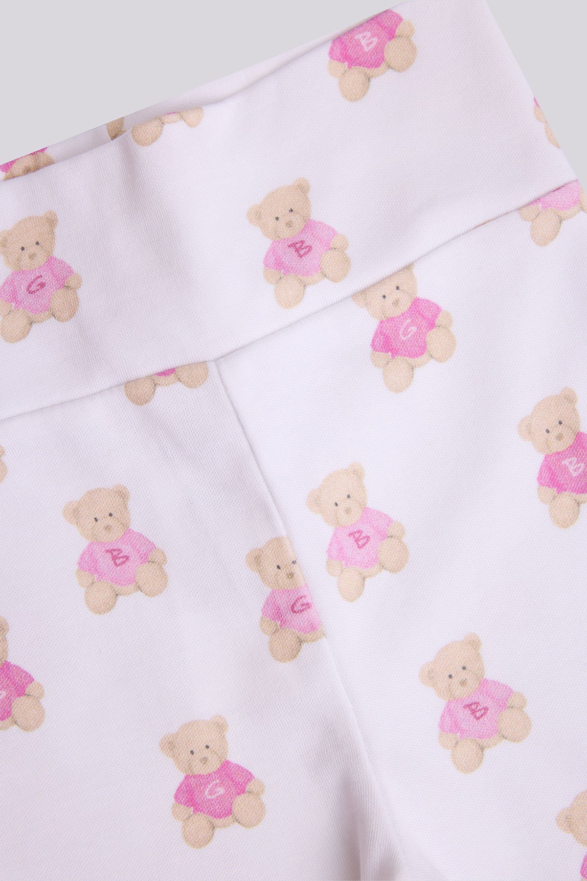 Baby Girl Patterned Tracksuit Bottom