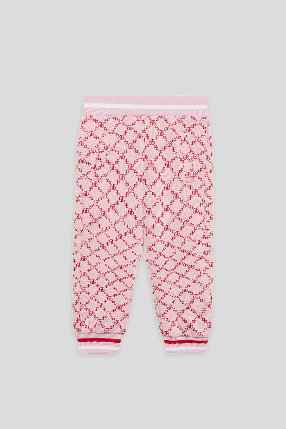 Baby Girl Patterned Tracksuit Bottom
