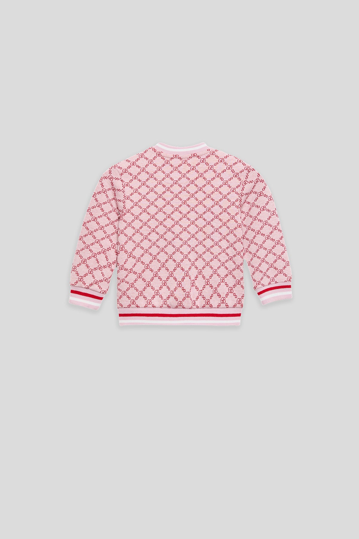 Baby Girl Patterned Tracksuit Top