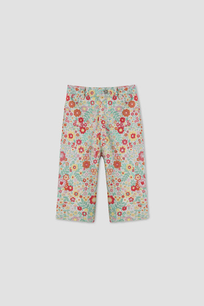Baby Girl Patterned Trousers