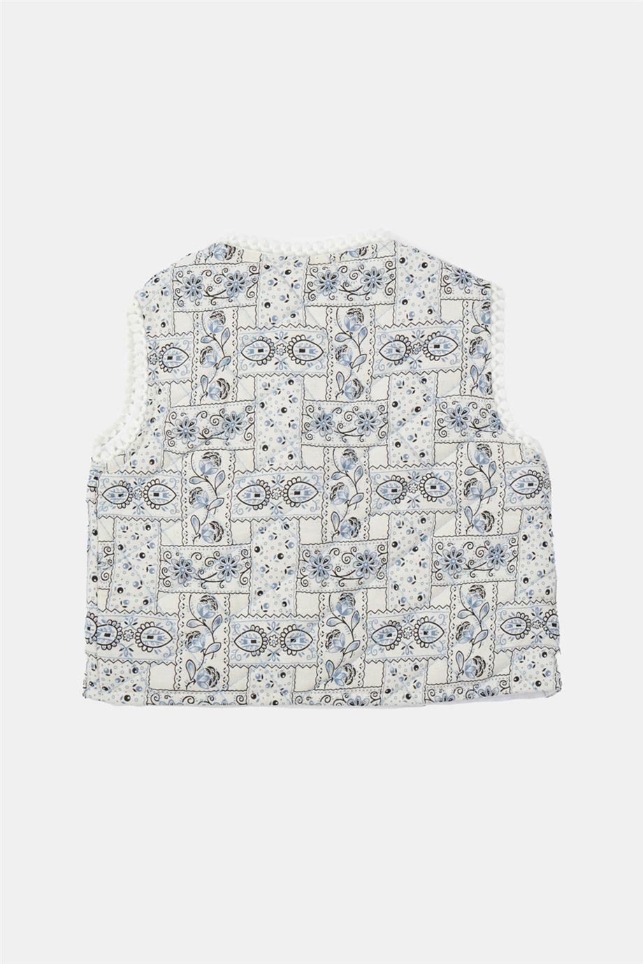 Baby Girl Patterned Vest - BgStore