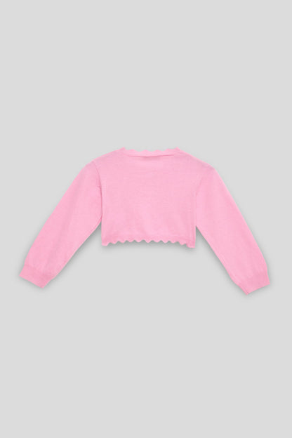 Baby Girl Pink Cardigan
