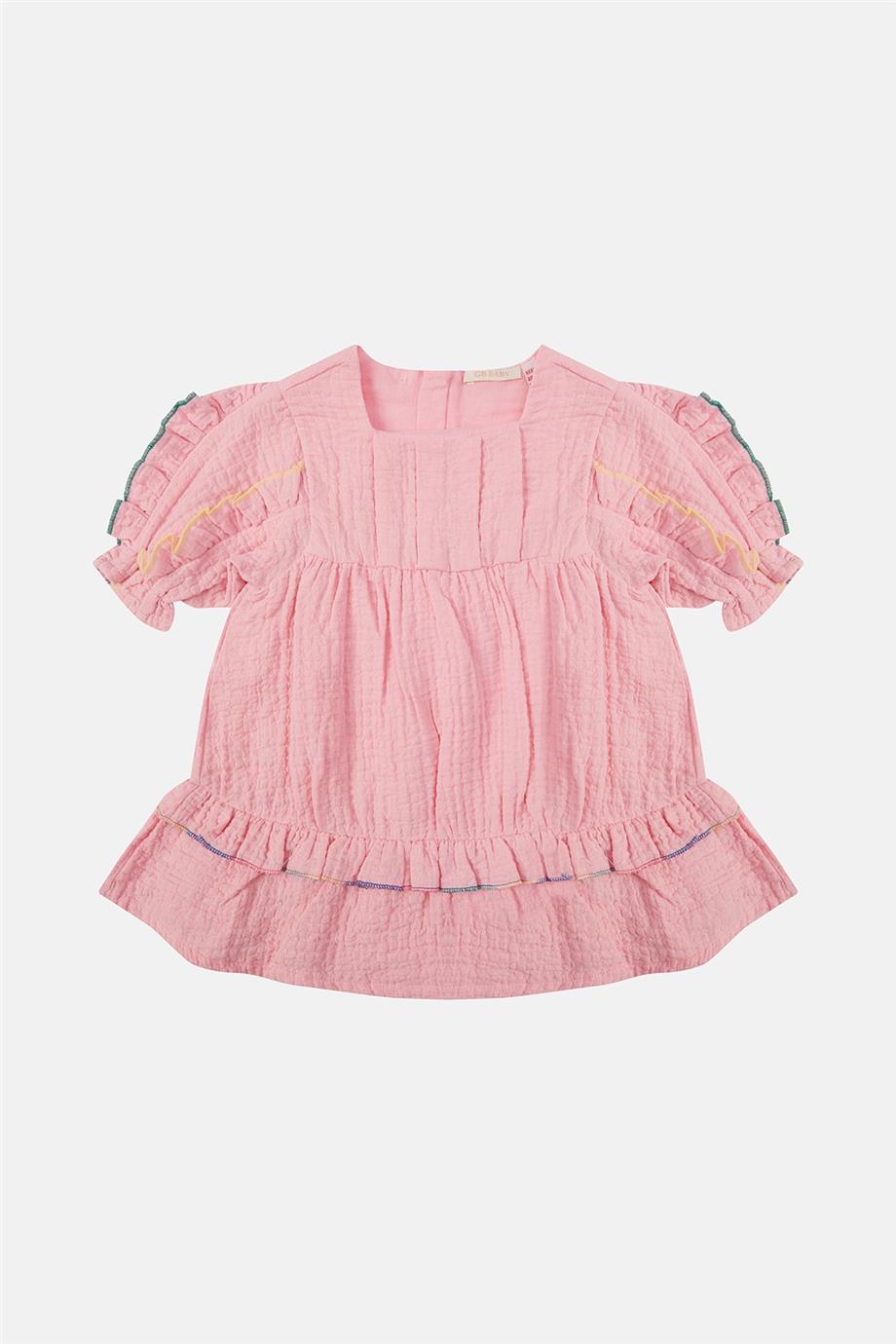 Baby Girl Pink Dress - BgStore