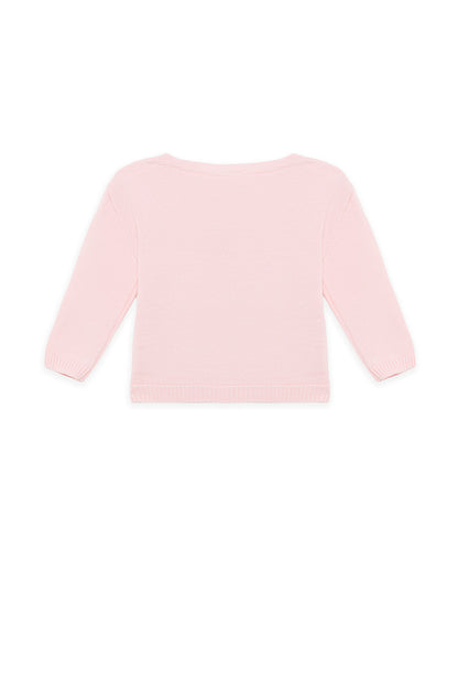Baby Girl Pink Knitwear Set