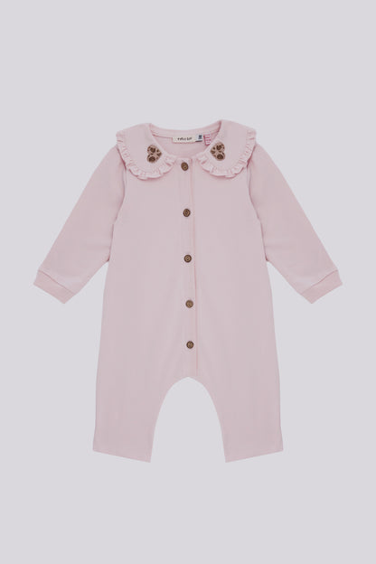 Baby Girl Pink Overall