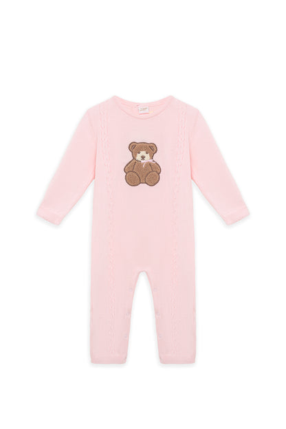 Baby Girl Pink Overall