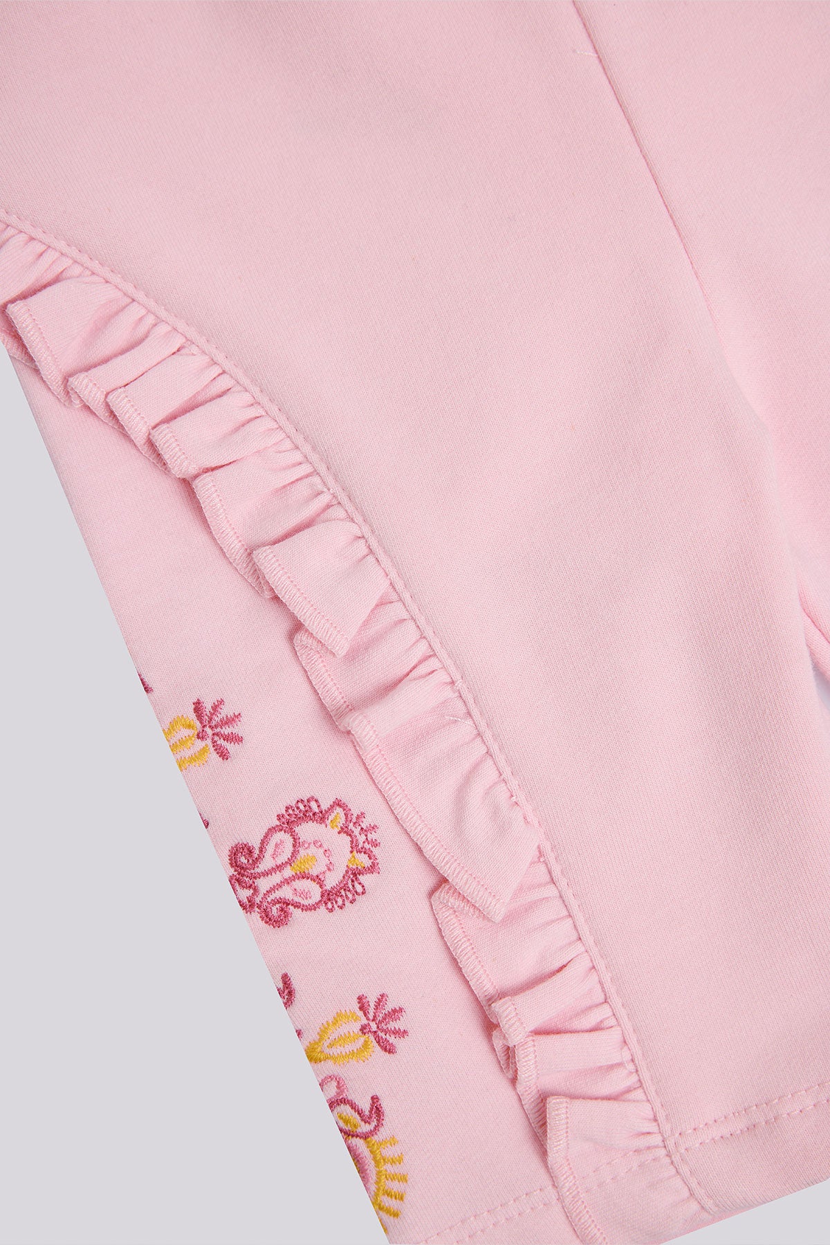 Baby Girl Pink Tracksuit Bottom