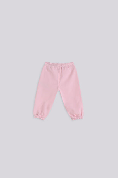 Baby Girl Pink Tracksuit Set
