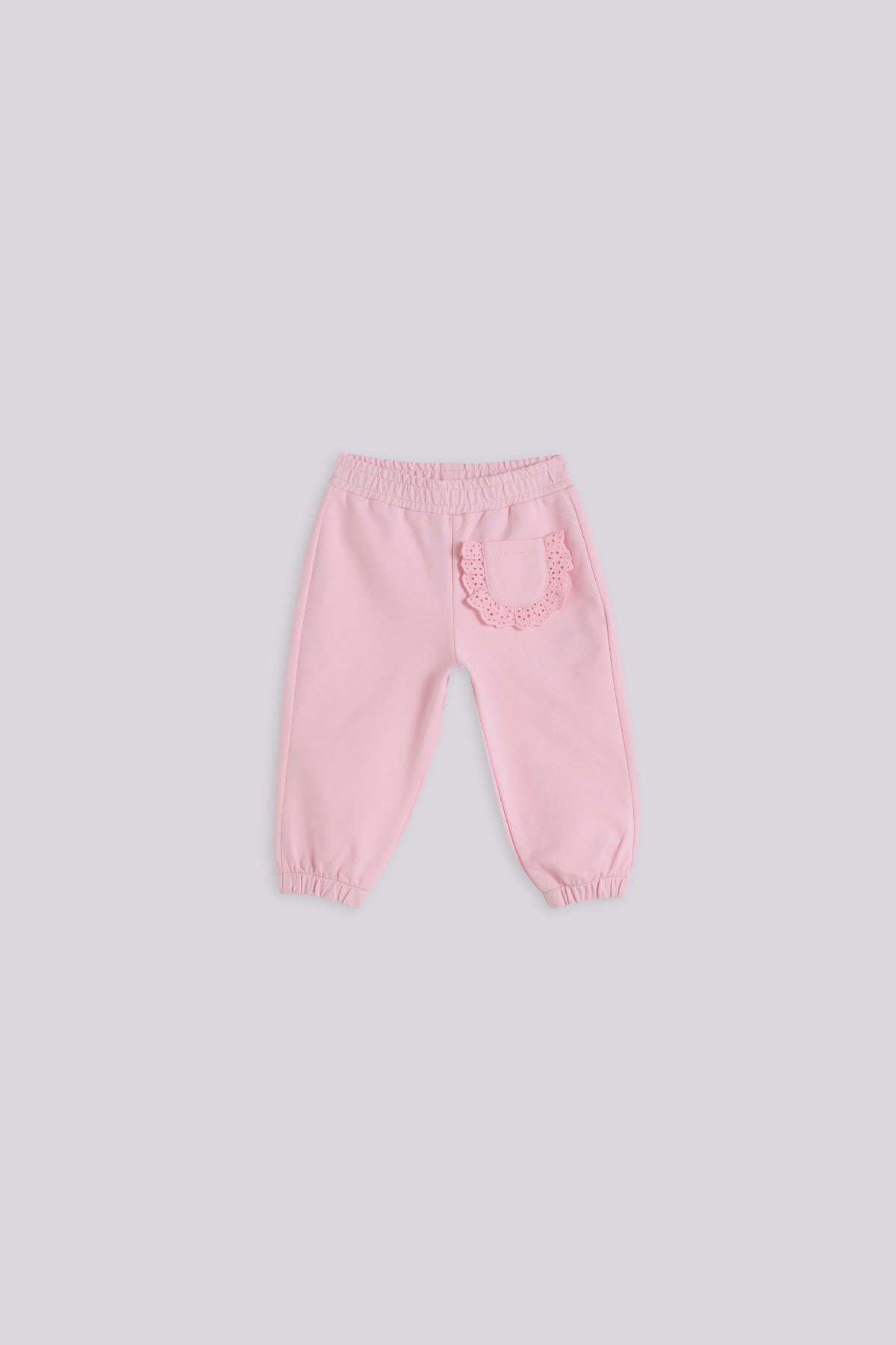 Baby Girl Pink Tracksuit Set