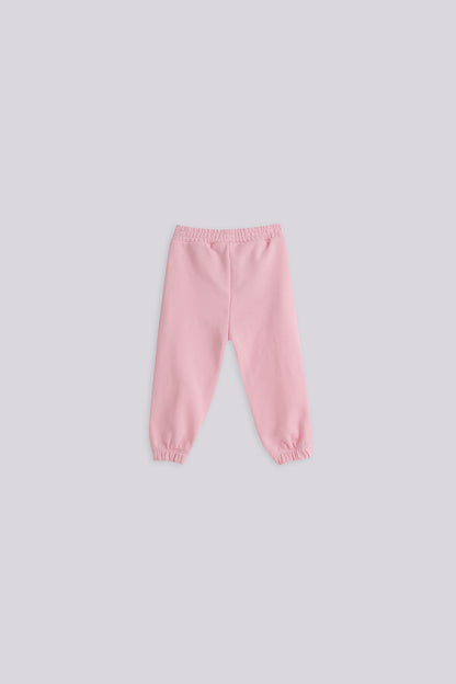 Baby Girl Pink Tracksuit Set
