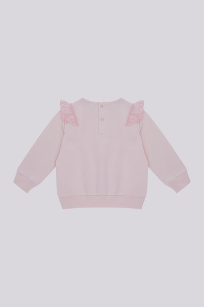 Baby Girl Pink Tracksuit Set
