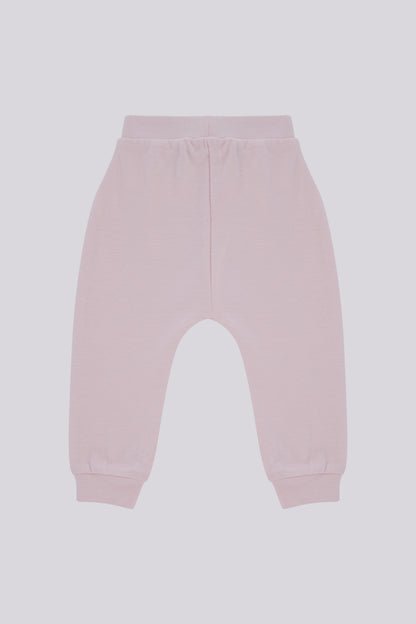 Baby Girl Pink Tracksuit Set