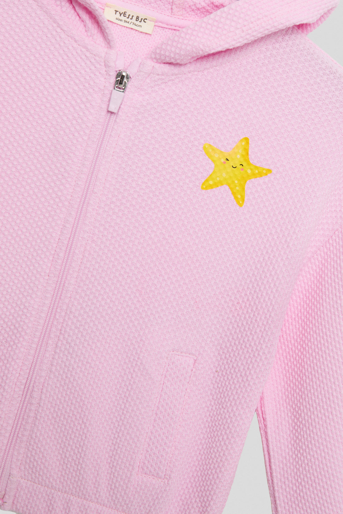 Baby Girl Pink Tracksuit Set