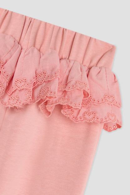 Baby Girl Pink Tracksuit Set