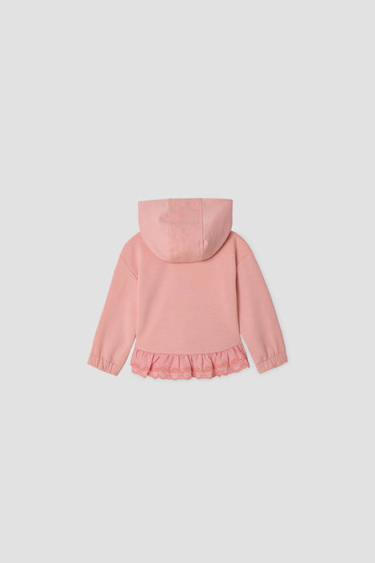 Baby Girl Pink Tracksuit Set