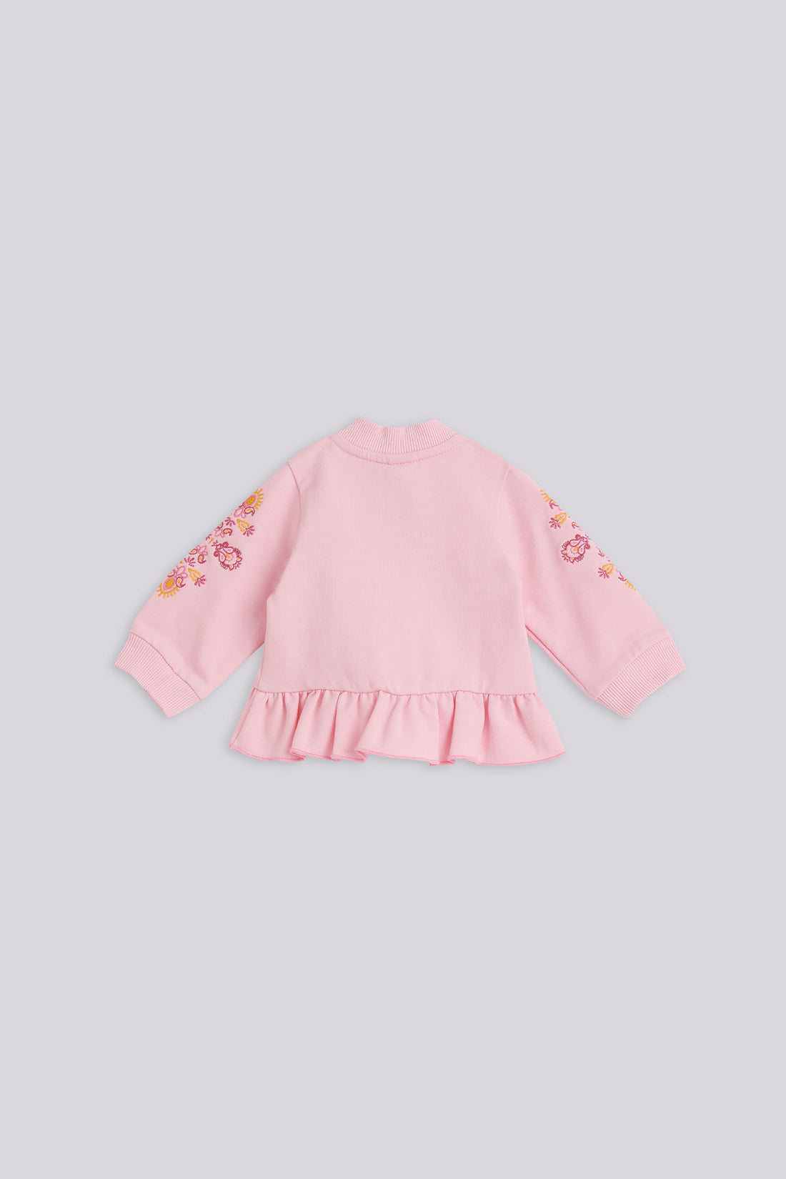 Baby Girl Pink Tracksuit Top