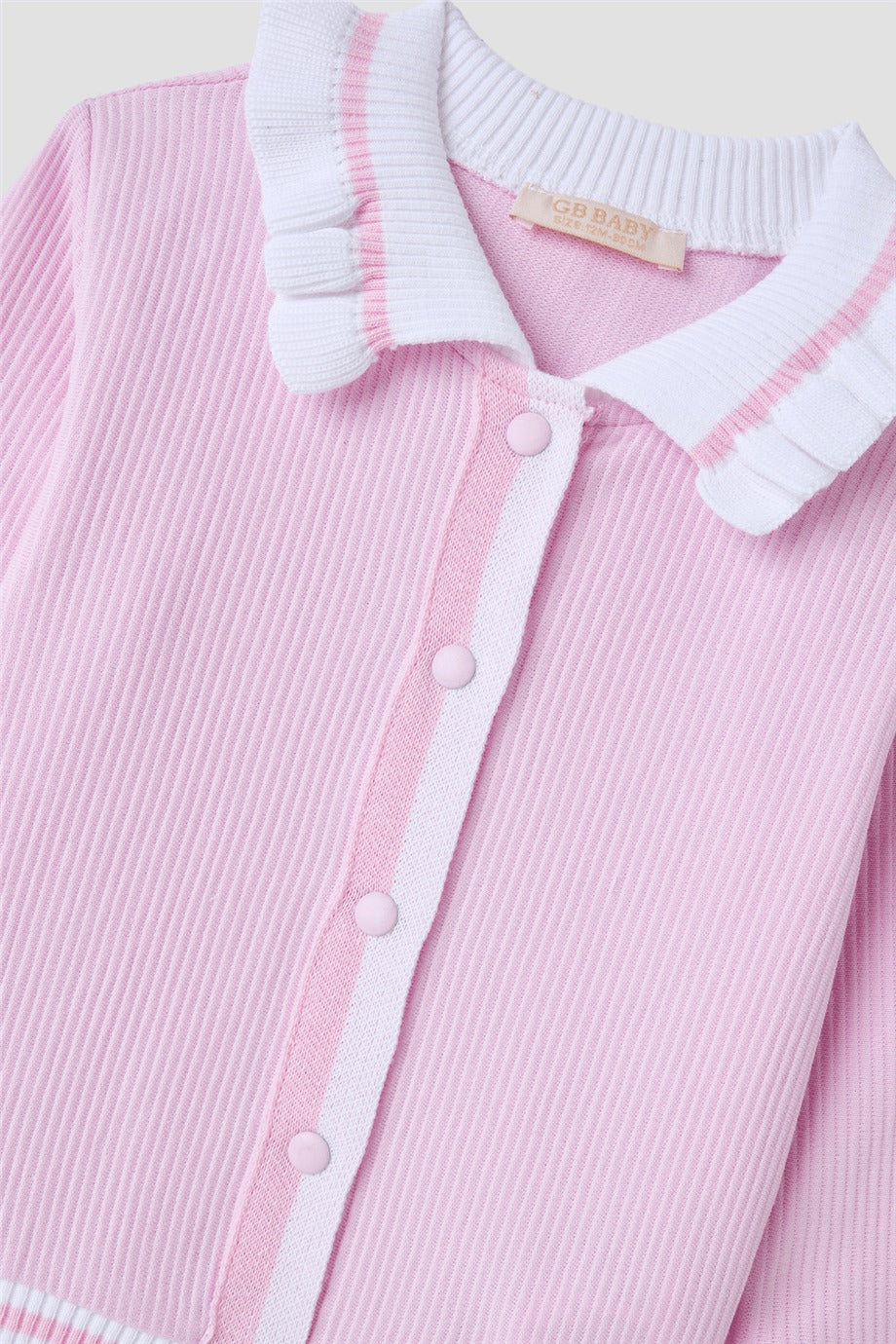 Baby Girl Pink Tracksuit Top