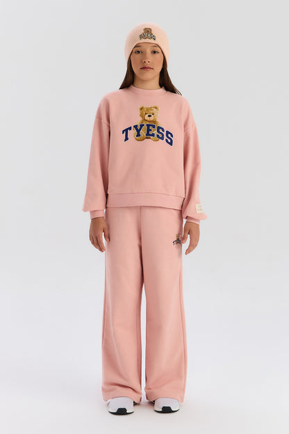 Baby Girl Powder Sweatshirt