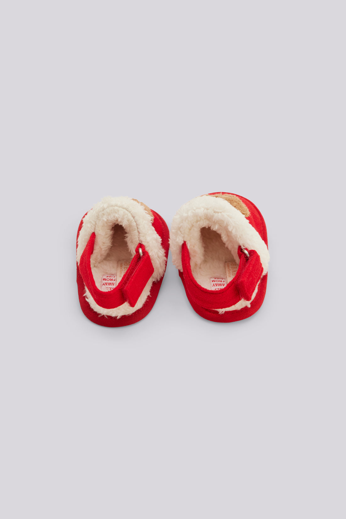 Baby Girl Red Bootees