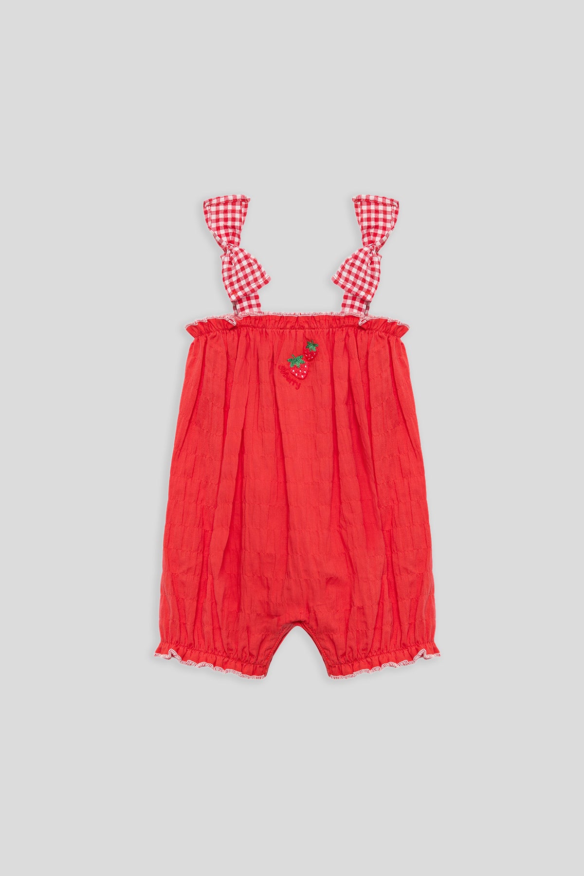 Baby Girl Red Overall