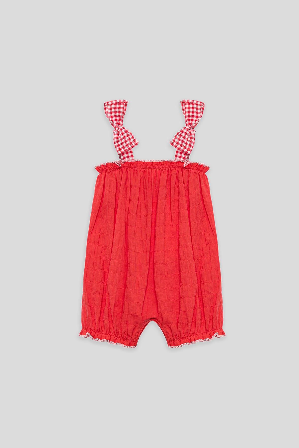 Baby Girl Red Overall