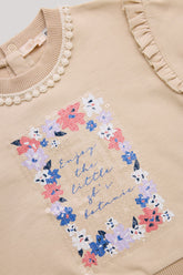 Baby Girl Salmon Sweatshirt - BgStore