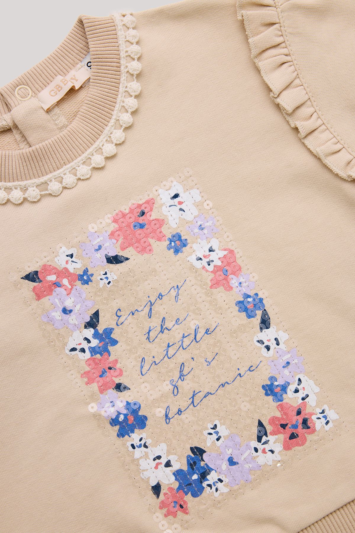 Baby Girl Salmon Sweatshirt - BgStore