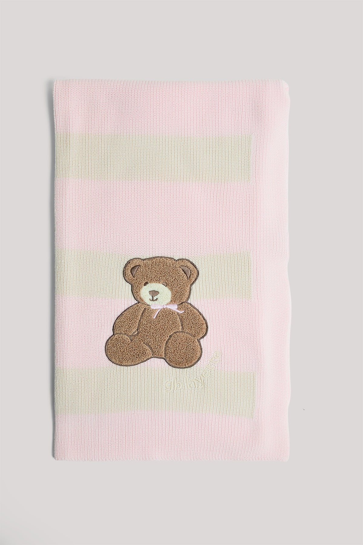 Baby Girl Striped Blanket