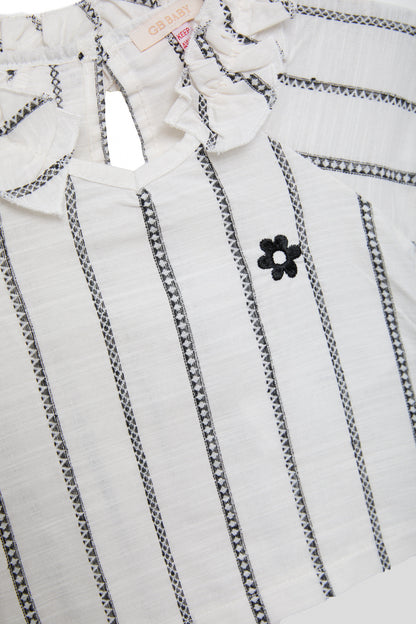Baby Girl Striped Blouse