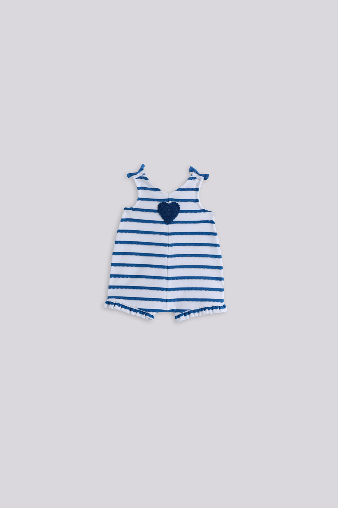 Baby Girl Striped Overall