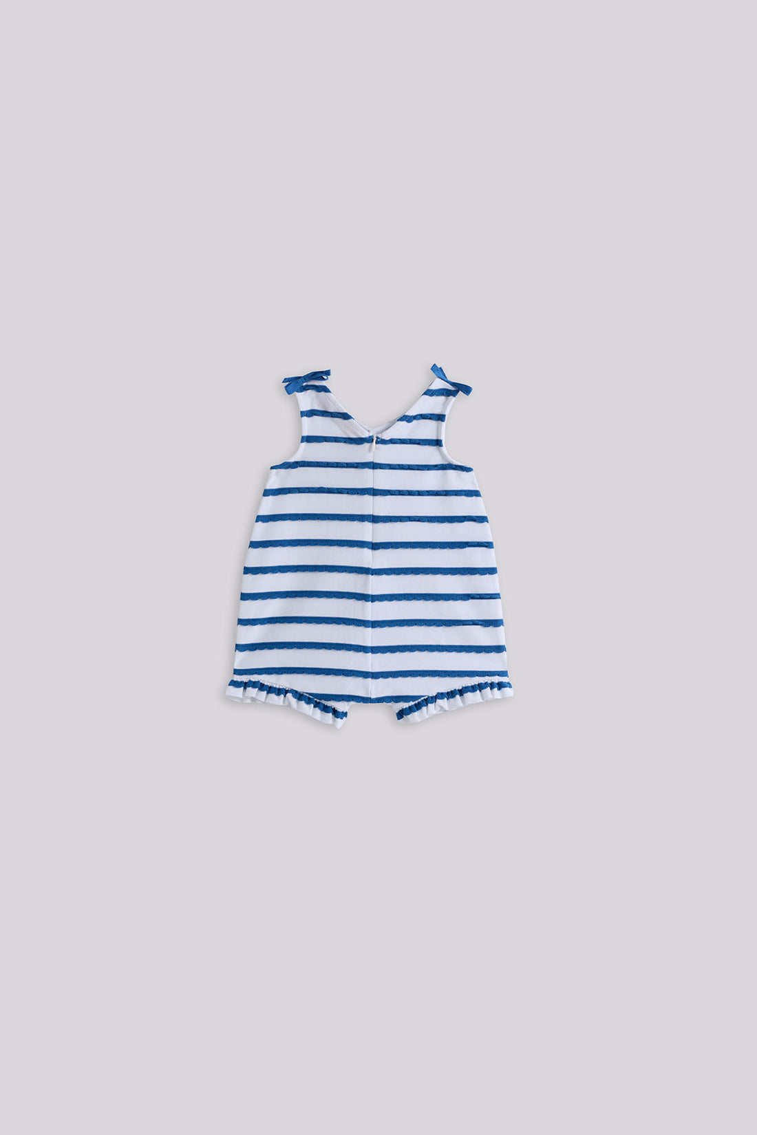 Baby Girl Striped Overall