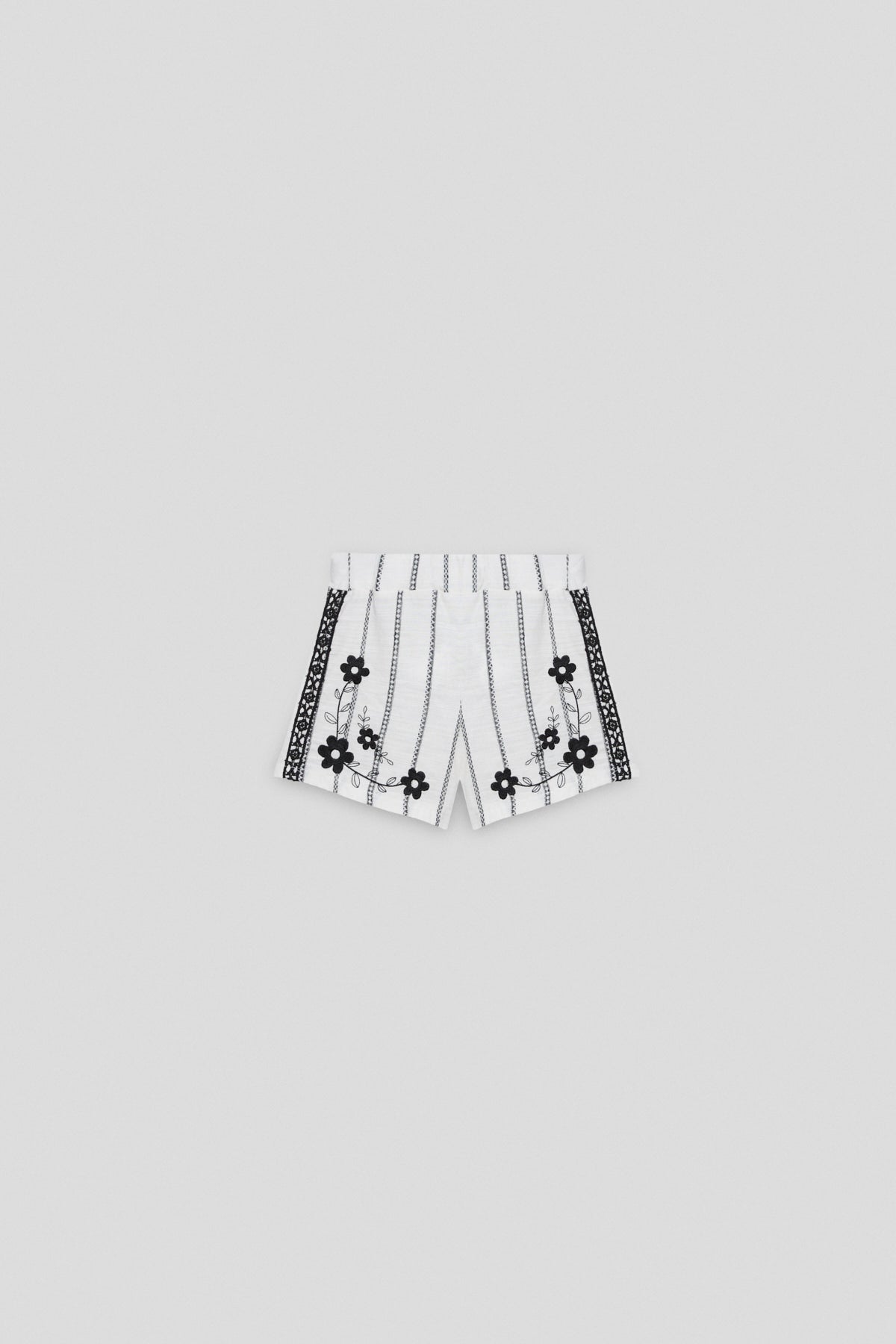 Baby Girl Striped Shorts