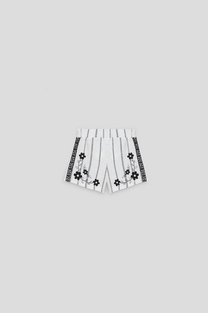 Baby Girl Striped Shorts