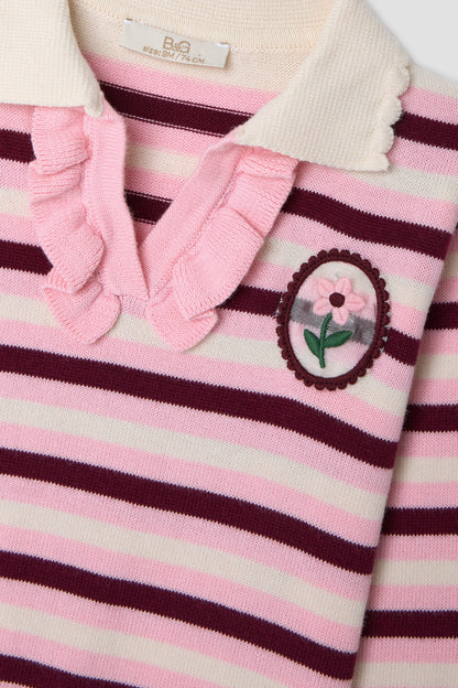 Baby Girl Striped Sweater