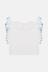 Baby Girl White Blouse - BgStore